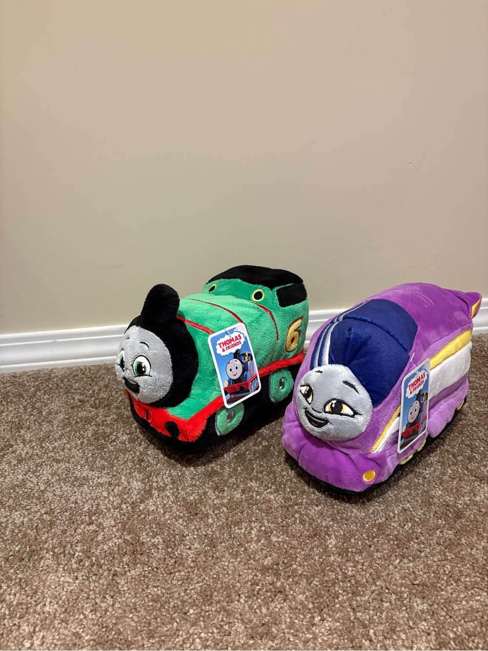 Thomas the Train & Friends Plush Percy and Kana NWT